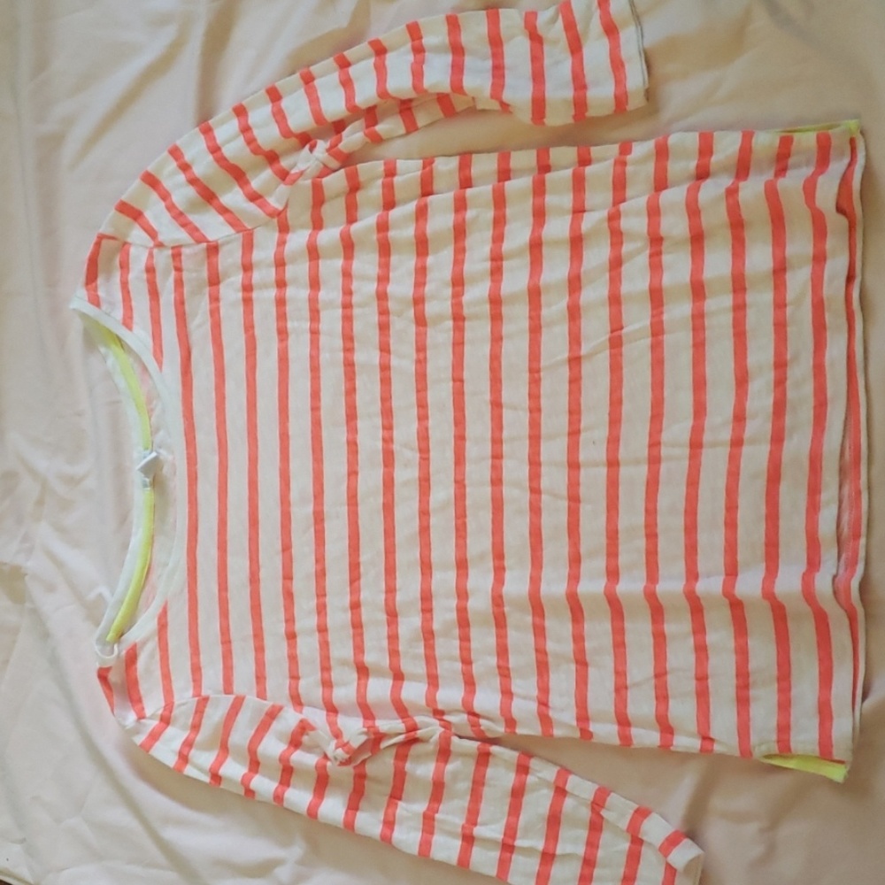 Neon Orange Long Sleeved Shirt